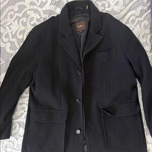 Cole Haan Black Trench Coat